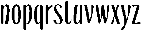 CSBordenDrawn-Regular otf (400) Font LOWERCASE