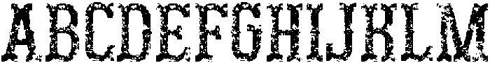 CSBourneStamp-Regular otf (400) Font UPPERCASE