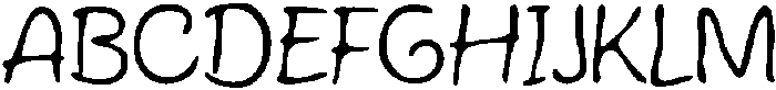 CSBowieDrawn-Regular otf (400) Font UPPERCASE
