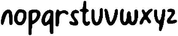 CSBoysenDrawn-Regular otf (400) Font LOWERCASE