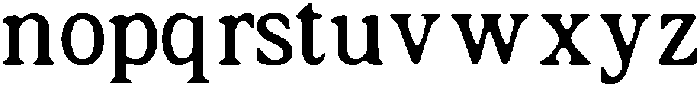 CSBozhenaDrawn-Regular otf (400) Font LOWERCASE