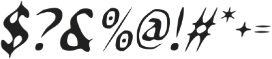 CSBrancoDrawn-Italic otf (400) Font OTHER CHARS