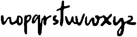 CSBrilliantDrawn-Regular otf (400) Font LOWERCASE