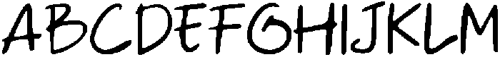 CSBrooklynDrawn-Regular otf (400) Font UPPERCASE
