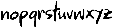 CSBrooklynDrawn-Regular otf (400) Font LOWERCASE