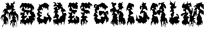 CSCannibalDrawn-Regular otf (400) Font UPPERCASE