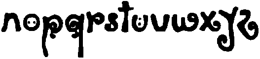 CSClaribelDrawn-Regular otf (400) Font LOWERCASE