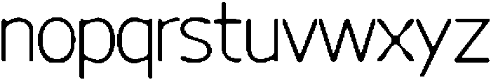 CSClinganDrawn-Regular otf (400) Font LOWERCASE