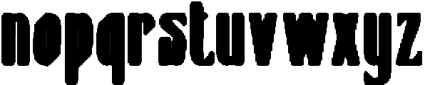 CSCopelandDrawn-Regular otf (400) Font LOWERCASE