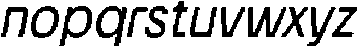 CSCruisePixel-Regular otf (400) Font LOWERCASE