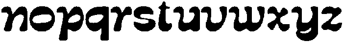 CSCrupieDrawn-Regular otf (400) Font LOWERCASE