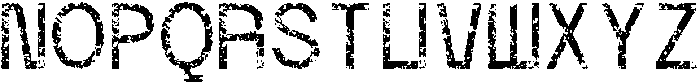 CSDaineMonoStamp-Regular otf (400) Font UPPERCASE