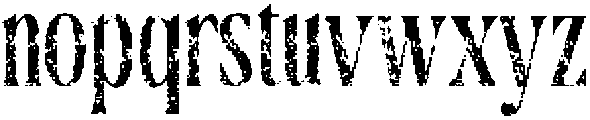 CSDamonStamp-Regular otf (400) Font LOWERCASE
