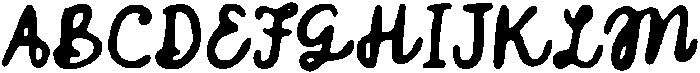 CSDanicaDrawn-Regular otf (400) Font UPPERCASE