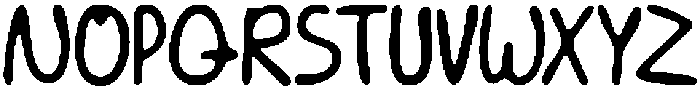CSDarleneDrawn-Regular otf (400) Font UPPERCASE