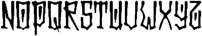 CSDensmoreDrawn-Regular otf (400) Font UPPERCASE