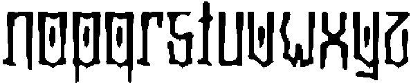 CSDensmoreDrawn-Regular otf (400) Font LOWERCASE
