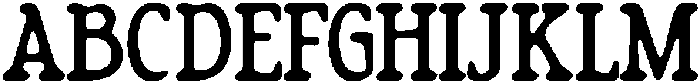 CSDentonDrawn-Regular otf (400) Font UPPERCASE
