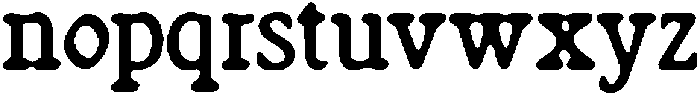 CSDentonDrawn-Regular otf (400) Font LOWERCASE