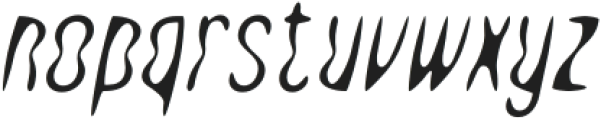 CSDeviousDrawn-Italic otf (400) Font LOWERCASE