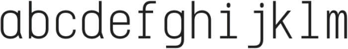 CSDiegoMono-Regular otf (400) Font LOWERCASE