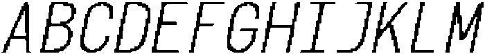 CSDiegoMonoPixel-Regular otf (400) Font UPPERCASE