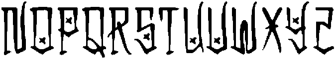 CSEmperorDrawn-Regular otf (400) Font UPPERCASE