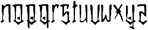 CSEmperorDrawn-Regular otf (400) Font LOWERCASE