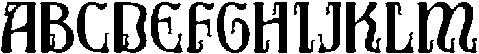 CSEvarisDrawn-Regular otf (400) Font UPPERCASE