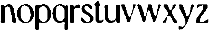 CSFineganDrawn-Regular otf (400) Font LOWERCASE