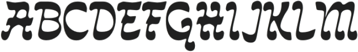 CSFlareDrawn-Regular otf (400) Font UPPERCASE