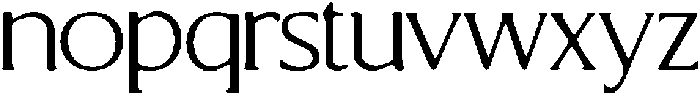 CSFlorensDrawn-Regular otf (400) Font LOWERCASE