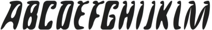 CSFrankDrawn-Italic otf (400) Font UPPERCASE
