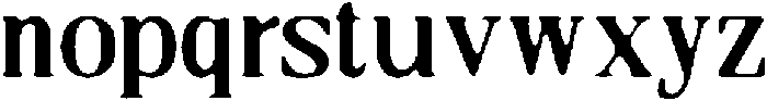 CSGalciaDrawn-Regular otf (400) Font LOWERCASE
