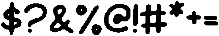 CSGalyaDrawn-Regular otf (400) Font OTHER CHARS