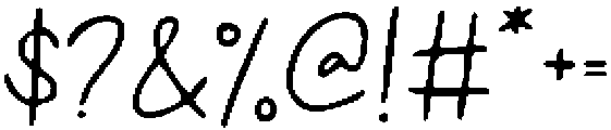 CSGalysiaDrawn-Regular otf (400) Font OTHER CHARS