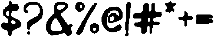 CSGamaliesDrawn-Regular otf (400) Font OTHER CHARS