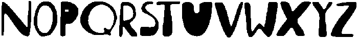 CSGamaliesDrawn-Regular otf (400) Font UPPERCASE
