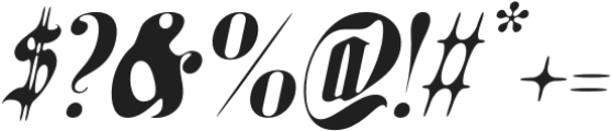 CSGamilaDrawn-Italic otf (400) Font OTHER CHARS