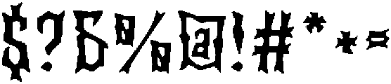 CSGangstaDrawn-Regular otf (400) Font OTHER CHARS