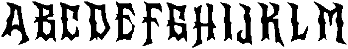 CSGangstaDrawn-Regular otf (400) Font UPPERCASE