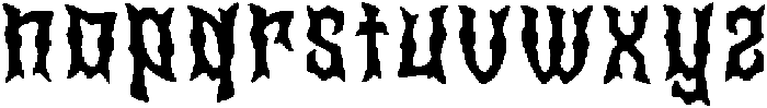 CSGangstaDrawn-Regular otf (400) Font LOWERCASE