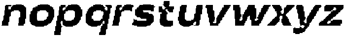 CSGarthPixel-Regular otf (400) Font LOWERCASE