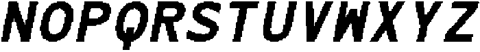 CSGayleMonoPixel-Regular otf (400) Font UPPERCASE