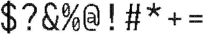 CSGenioMonoDisco-Regular otf (400) Font OTHER CHARS