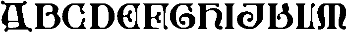 CSGentryDrawn-Regular otf (400) Font UPPERCASE