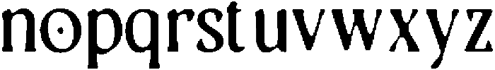 CSGeorgiaDrawn-Regular otf (400) Font LOWERCASE