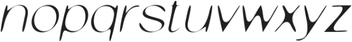 CSGeraldDrawn-Italic otf (400) Font LOWERCASE