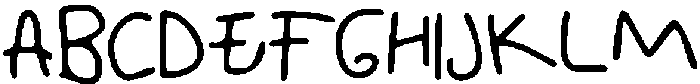 CSGianlucaDrawn-Regular otf (400) Font UPPERCASE
