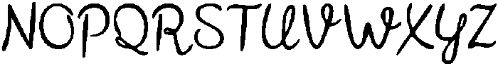 CSGiftedDrawn-Regular otf (400) Font UPPERCASE